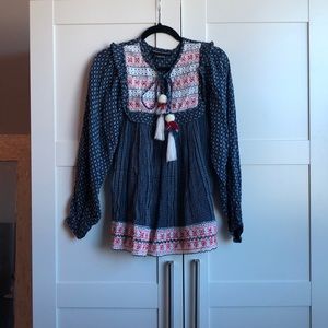 Hemant & Nandita Embroidered Blouse